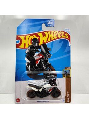 Hot Wheels Ducati DesertX White 2024 HW Dirt 3/10 197/250